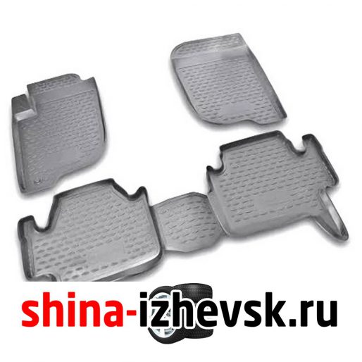 Коврик Autofamily коврик в салон полиуретановый серый для MITSUBISHI Pajero Sport II 2008-2012 в Ижевске